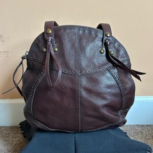 Lucky Brown Leather Bag